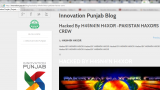 Innovation Punjab website hacked