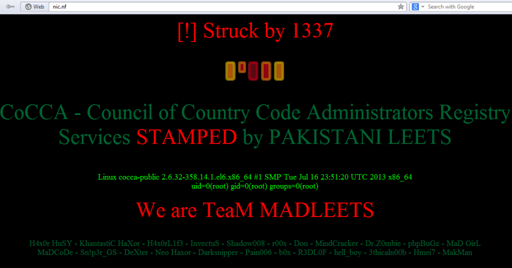 nic hacked by 1337